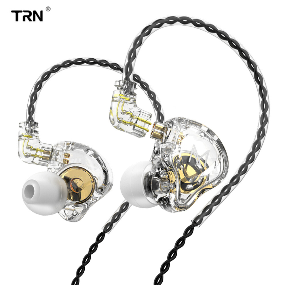 Trn Mt1 In-Ear Monitor Headphones 20Hz-20Khz Dual Mag Driver 1.25M 6941337235458
