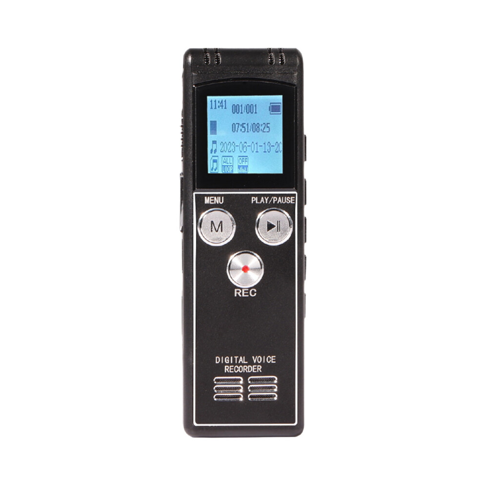 T63 Digital Voice Recorder 8+32G, 102x33x12mm, MP3/WAV, Mic-image-OPC-PJFZ2CF-NEW