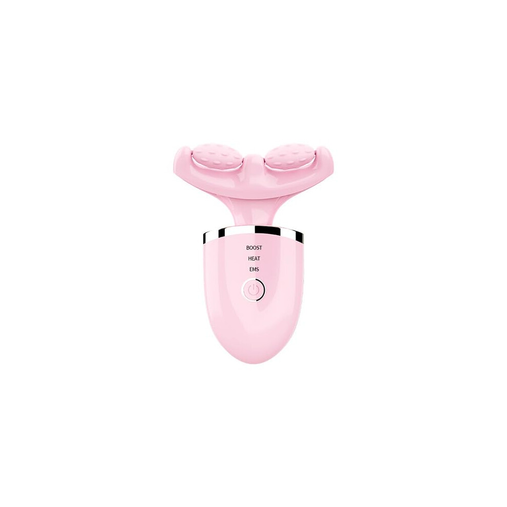 Light/White Multifunctional Led Facial Massager 7-Color Led Therapy Modes Portable Face Skincare Device Glossy