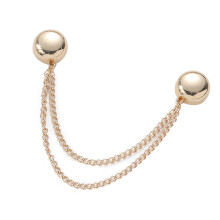 Magnetischer Kleiderclip Magnetic Clothing Clip For Most Occasions Heart-Shaped Shirt Clips Multifunctional Pants Gold