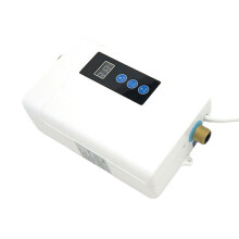 (White, EU Plug) Electric Water Heater Instant Hot Tankless Under Sink Tap Bathroom/Kitchen