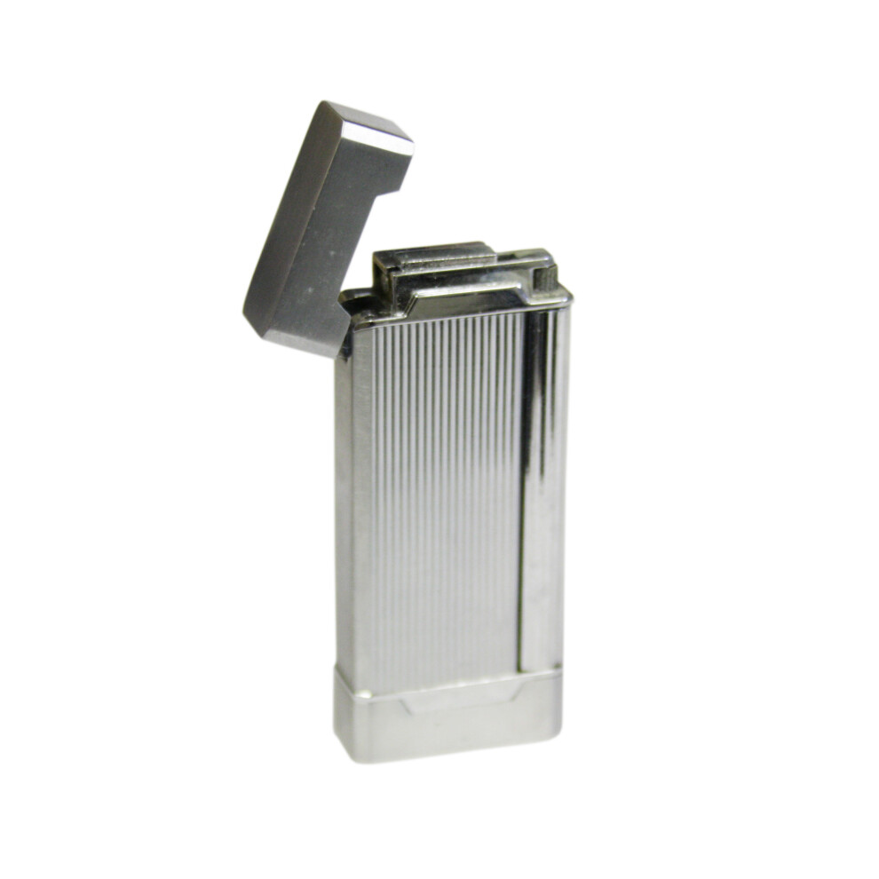 Knight Silver Superior Lighter - Pinstripe