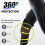 2 Pack Knee for Men And Women, Knee for Arthritis, with Acsergery Adjustable Strap 19