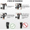 2 Pack Knee for Men And Women, Knee for Arthritis, with Acsergery Adjustable Strap 21