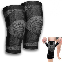 2 Pack Knee for Men And Women, Knee for Arthritis, with Acsergery Adjustable Strap