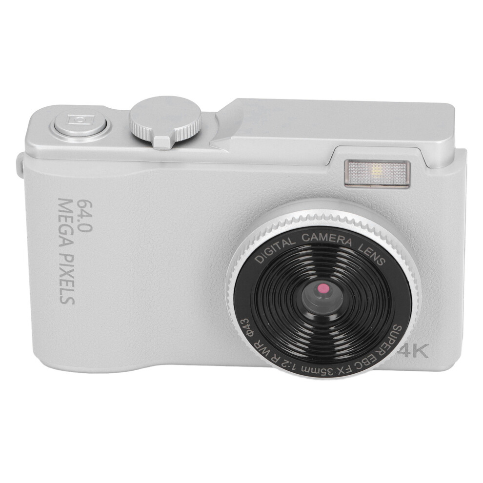 Compact 48MP 1080P Camera 2.4" HD Screen 16x Zoom Portable White-image-OPC-PJFZD9N-NEW