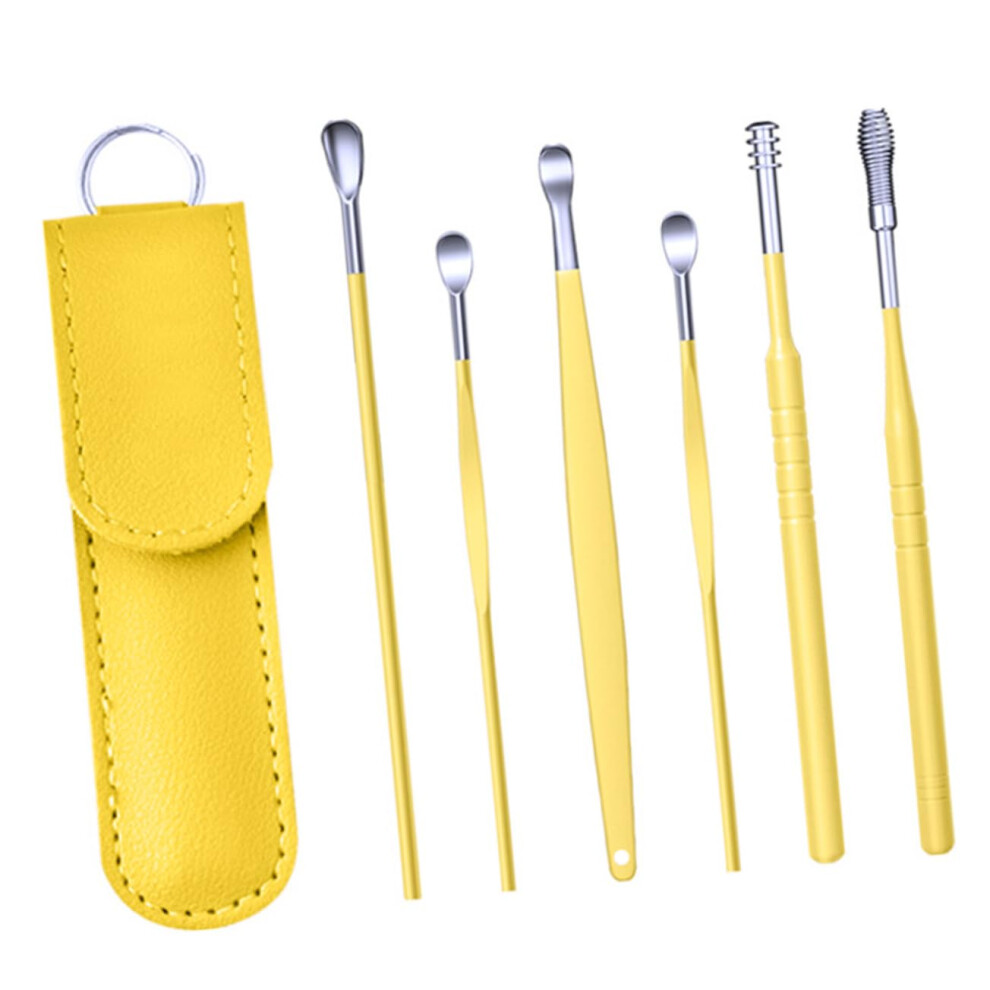 Ear Cleaning Tool Three-Set Kit Earwax Removal Canal Cleaner Earwax Spoon For Kids