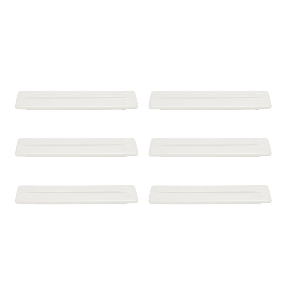 Abs Roof Drip Trim Clips Set For Fj Cruiser 6Pcs White 8201337268404