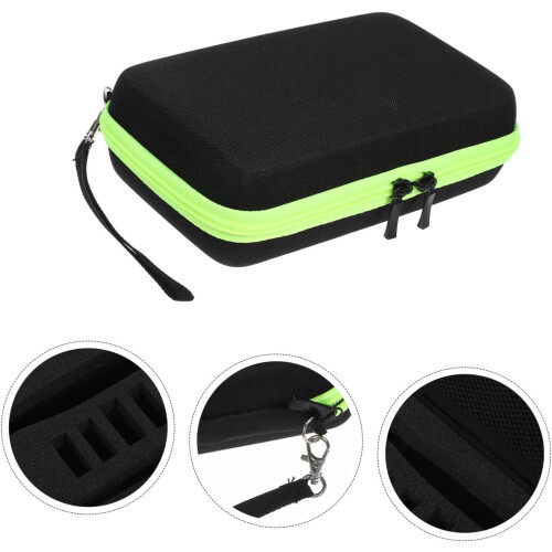 Razor Case EVA Green Zip Protective Box 1 Piece Razor Holder 2