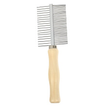 Stainless Steel Pet Hair Brush For Dogs And Cats Pet Hair Comb Dog Grooming Brush Silver