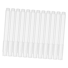 Liquid Chalk Markers Pack of 12, Erasable, Whiteboard and Glass Compatible, Dry-Wipe Black Ink