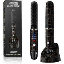 Beard Straightener for Men, Cordless Heated Beard Brush