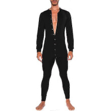 (M, Please refer to the instruction manual for use) Men's Thermal Union Suit, Long Sleeve One Piece Pajama