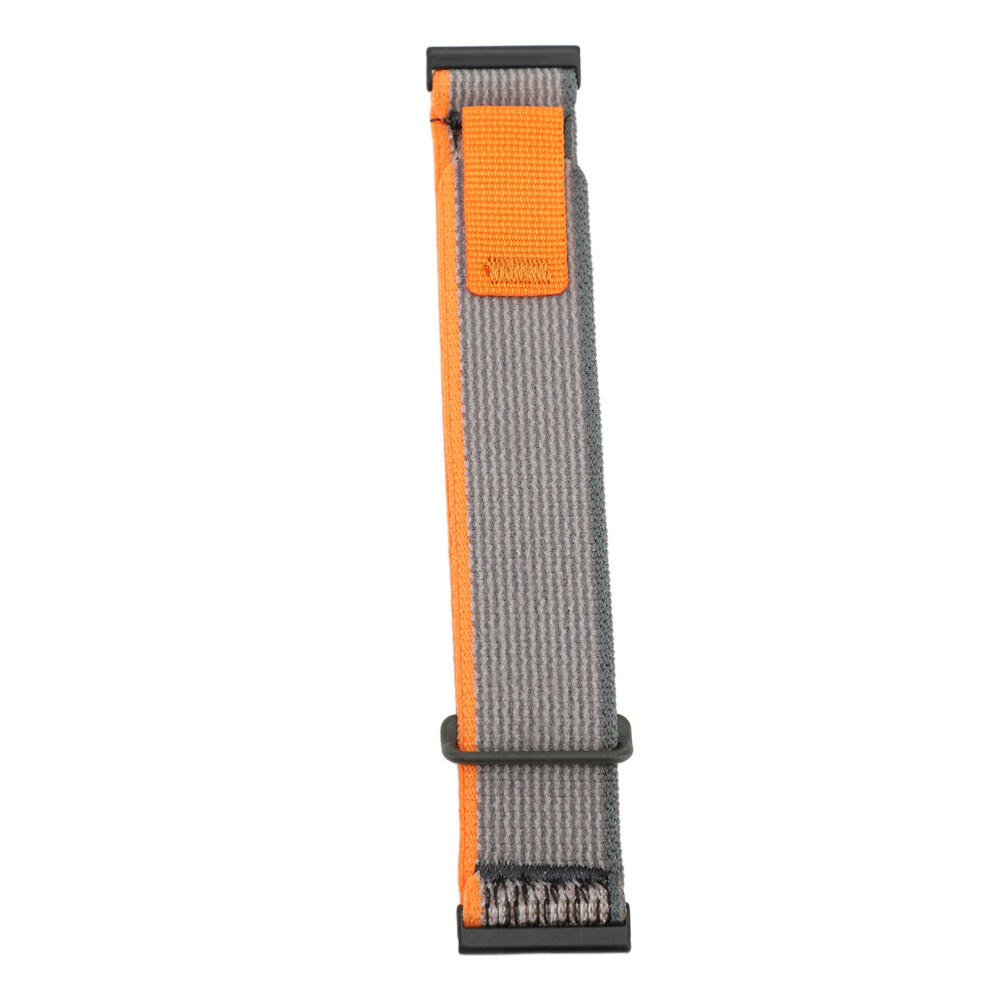 Fashionable Nylon Strap For Hr Baro 7 9 D5i - 24Mm Orange Grey Orange,Grey 7891337279565