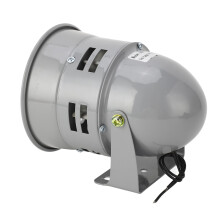 Industrial Alarm Siren With Continuous Tone Sensitivity Trigger Gray Iron Housing For Fire Alarm AC220V