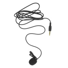 Lapel Microphone for Smartphones Lavalier Style Noise Cancelling Video Recording