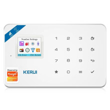 (EU Plug) WIFI GSM Home Burglar Security Alarm System Door Window Control Panel Motion Sensor