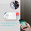 (EU Plug) WIFI GSM Home Burglar Security Alarm System Door Window Control Panel Motion Sensor 6