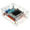 (Assembled) DIY/Assembled GM328 Transistor Tester Diode Capacitance LCR Generator With Case Kit 4