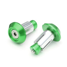 (Green) Aluminum Handlebar End Plugs