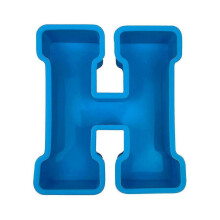 (Please refer to the instruction manual for use, H) Alphabet Cake Baking Mould English Letter Silicone Mould 3d Alphabet Letter Zekai