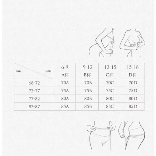 Backless U-Shaped Seamless Bra for Small Busts 80A Size - Invisible Back Bra 2