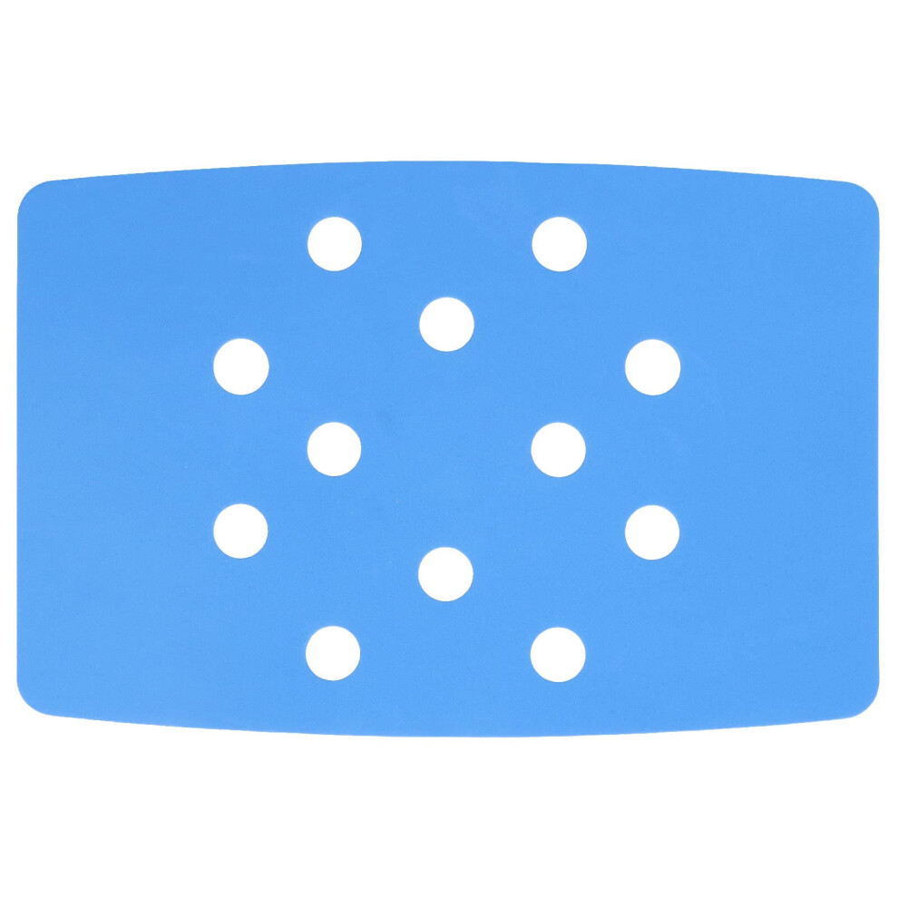 Shower Chair Cushion EVA Foam Pad Non Slip Perforated Seat Mat For Bathroom Stool Or Knee Use