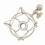 Vibration Resistant Gold Mic Shock Mount for Recording Studios 8