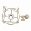 Vibration Resistant Gold Mic Shock Mount for Recording Studios 16