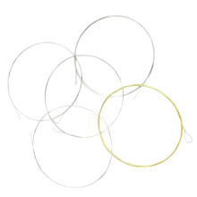 Banjo Strings 5-String Set, Alloy Banjo Parts and Accessories - Strap, Picks, Dulcimer Wire for String Instruments