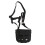 Black Horse Grazing Muzzle Easy Breathe Horse 2