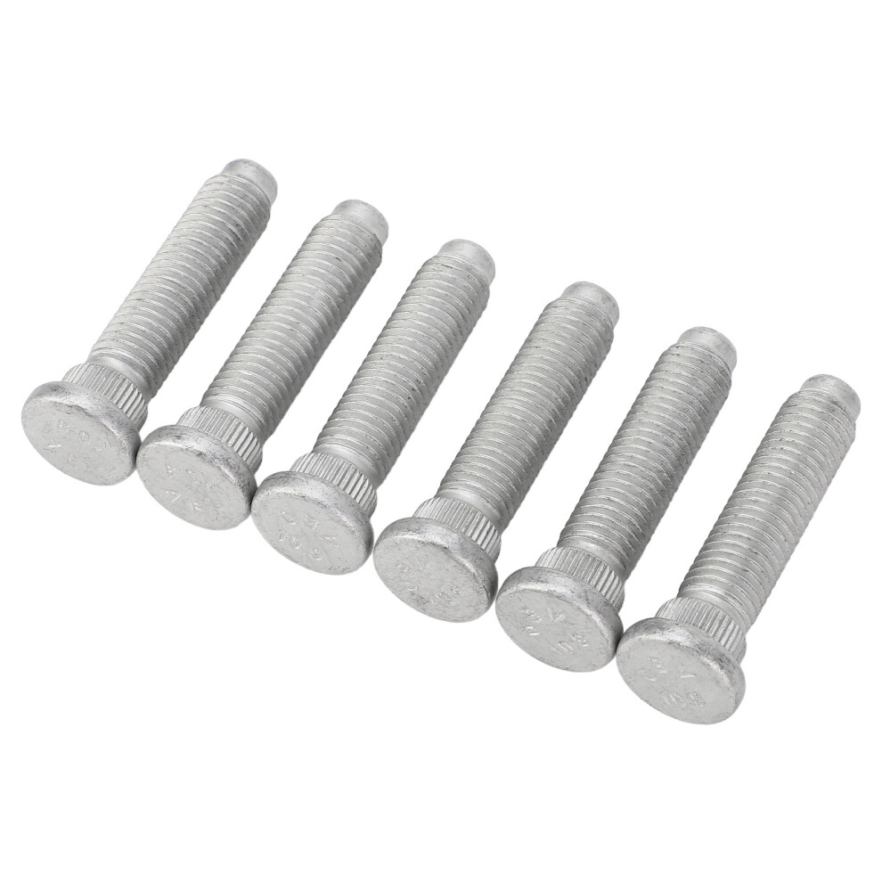 6Pcs 60Mm Rear Twin Wheel Studs For Transit Mk7 2006-2014 9331337295939