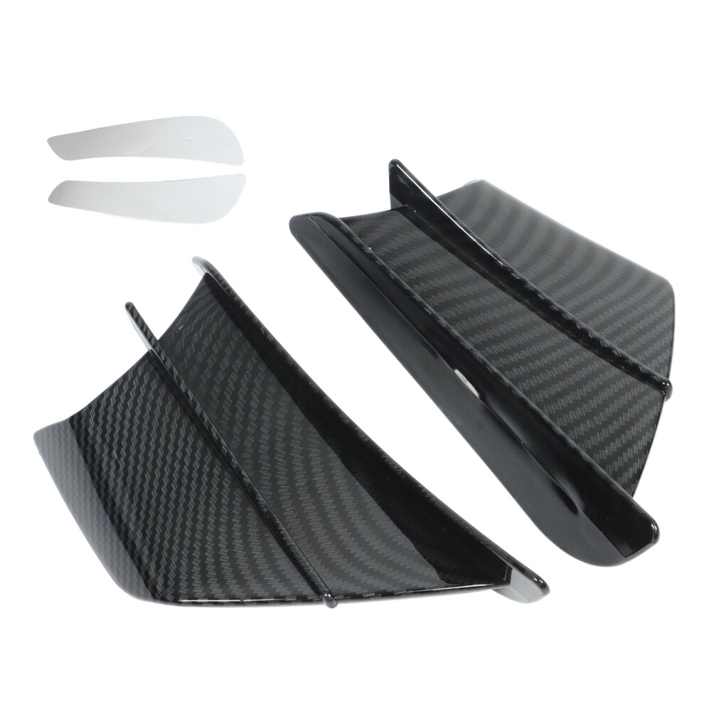 1 Pair Motorcycle Aerodynamic Wing Carbon Fibre 9121376270994