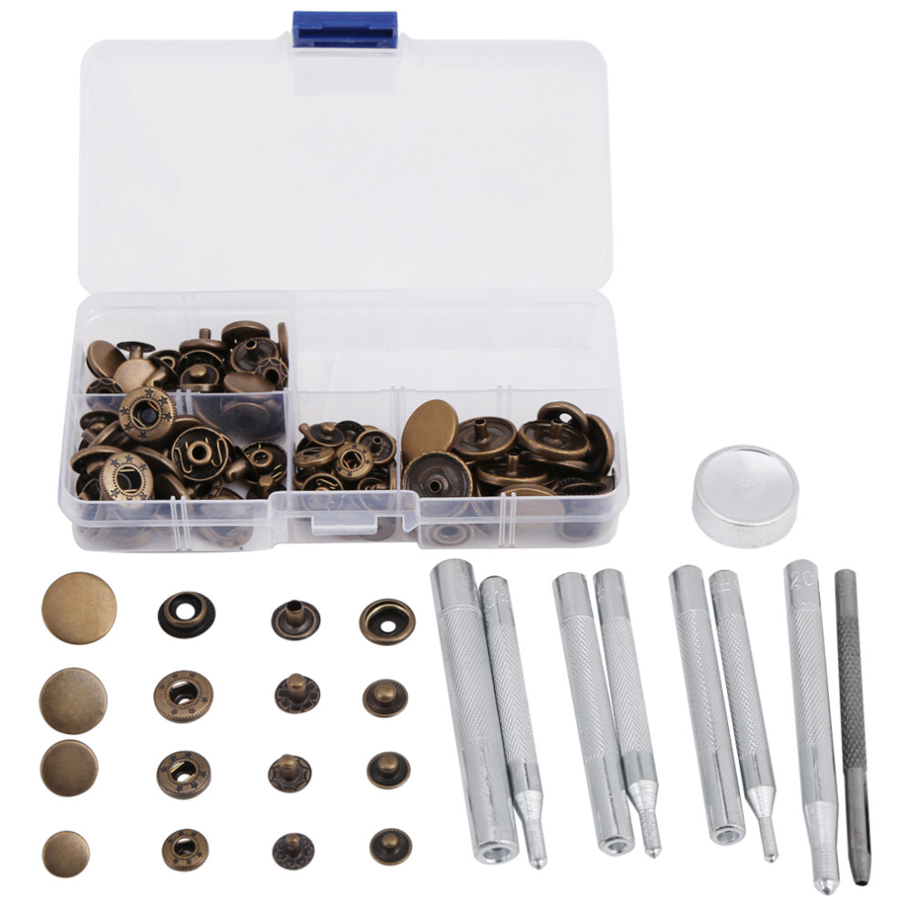 40 Sets Press Stud Snap Button Popper Fastener 9121376271328