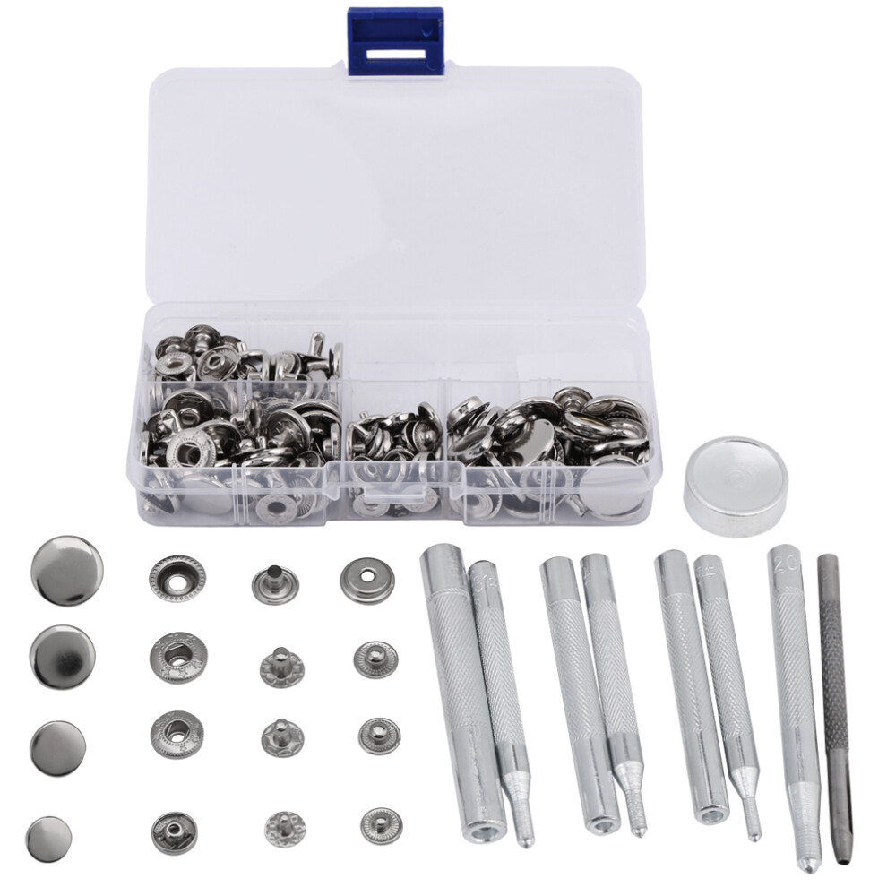40 Sets Press Stud Snap Button Popper Fastener 9121376271397