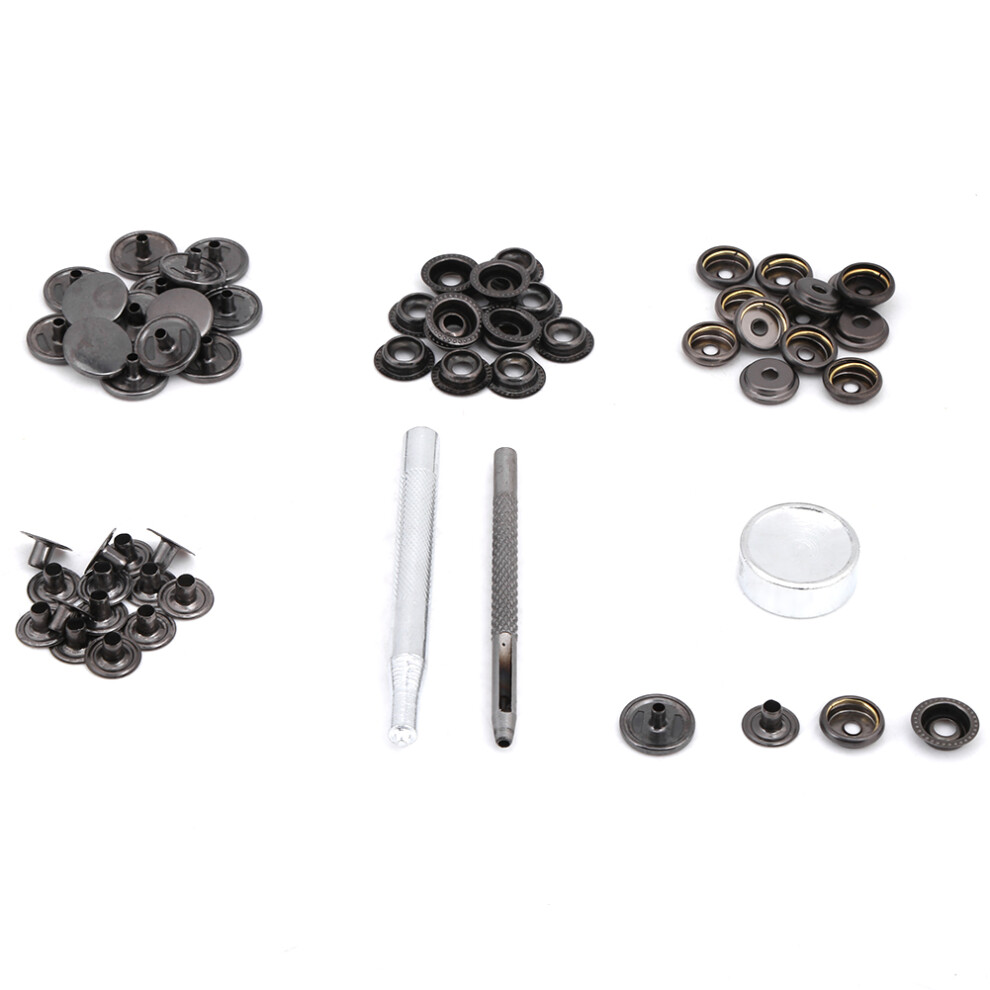 Metal Press Stud Snap Button Fastener For Leather 9121376271434