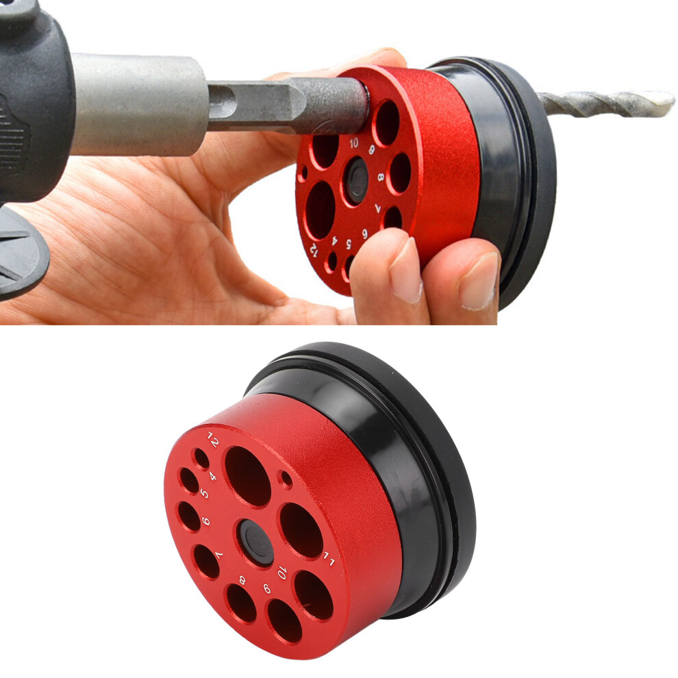 Electric Drill Dust Collector Cap 9 Holes Aluminum Abs Ceiling Cover 48Mm-55Mm 9331337299210