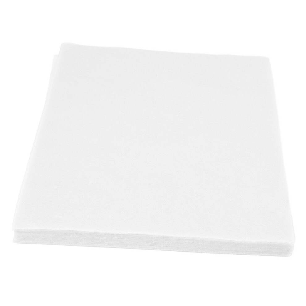 White 100Pcs Nonwoven Nail Dust Collector Filters For Vacuum Cleaner
