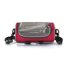 (rose Red) Bicycle Convenience Bag New Single Shoulder Messenger Bag Outdoor Cycling Multifunctional Touch Screen Bag Front Storage Bag
