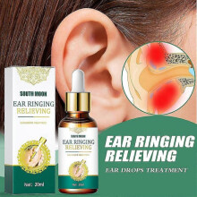 (1pcs) 1/2pcs Tinnitus Relief Ear Drops Drums Ear Itching Treatment Ear Care Topical Cochlear Fluid