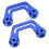 Pair A Pillar Windshield Light Mounting Bracket 5