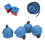 4pcs Cue Chalk Holder Pocket Rubber Billiard Pool 9