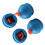 4pcs Cue Chalk Holder Pocket Rubber Billiard Pool 12