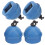 4pcs Cue Chalk Holder Pocket Rubber Billiard Pool 11