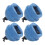 4pcs Cue Chalk Holder Pocket Rubber Billiard Pool 3