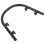 Front Mudguard Crash Bar Black Steel Replacement 8