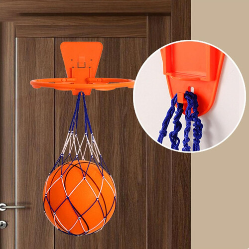 Replacement Basketball Edge Double Spring Rim Solid Steel Construction Home Wall Mount Training Hoop Fits Backboard 1