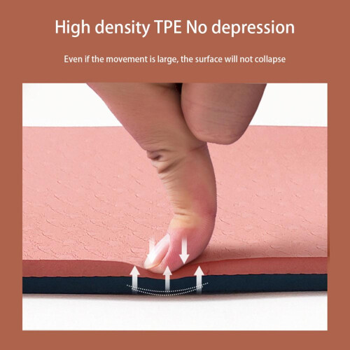 TPE Yoga Mat Non Slip Gymnastics Mat Training Mat 2