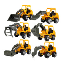 6-Piece Modular Excavator Set For Toddlers 3+ Durable Plastic Construction Toy Promotes Creativity And Social Skills