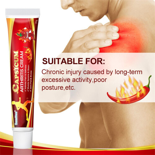 5x Capsaicin Rheumatoid Arthritis Joint Relief Cream 2